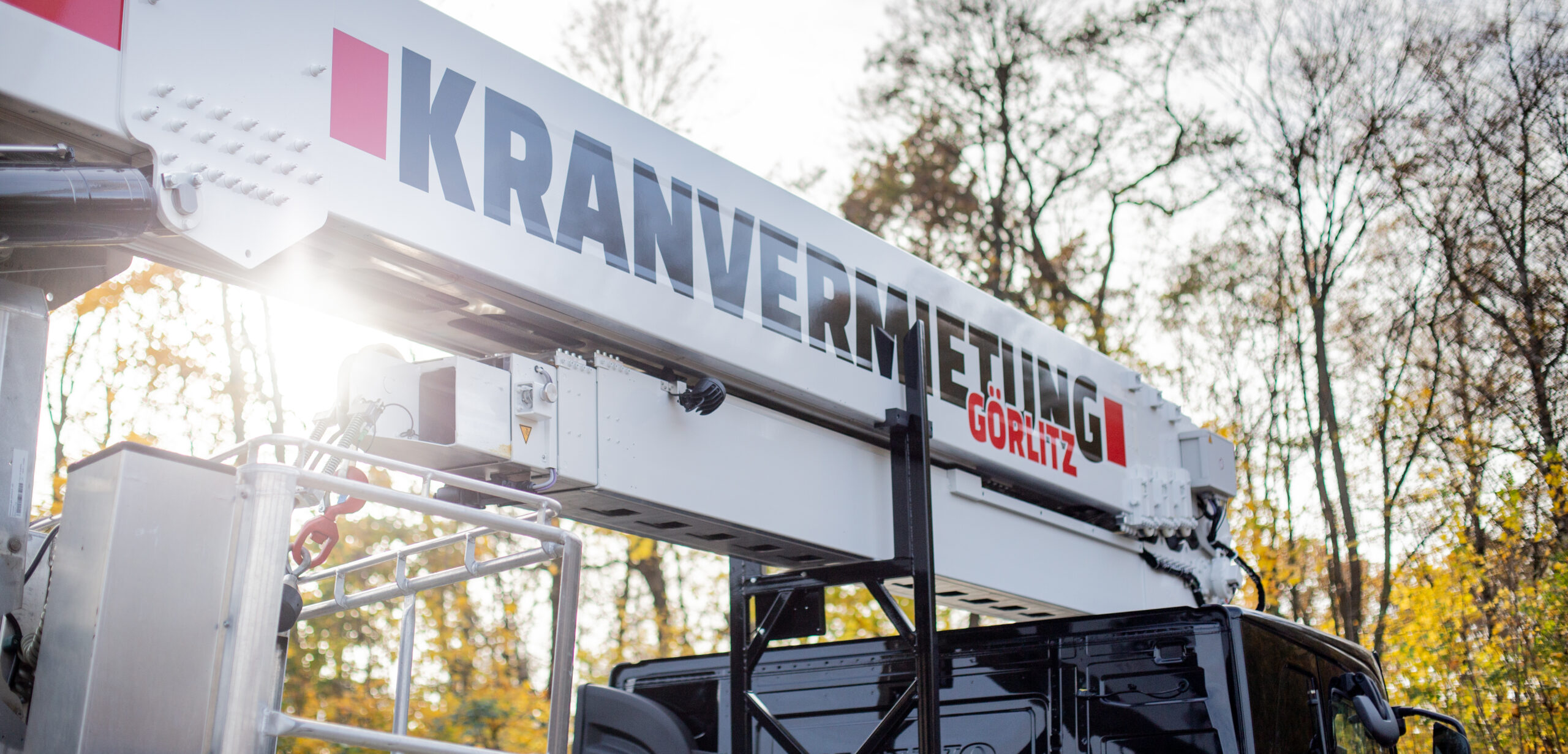 Detailaufnahme Kranausleger