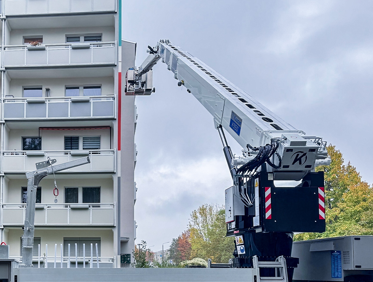 Zubehör Kran als Hebebühne